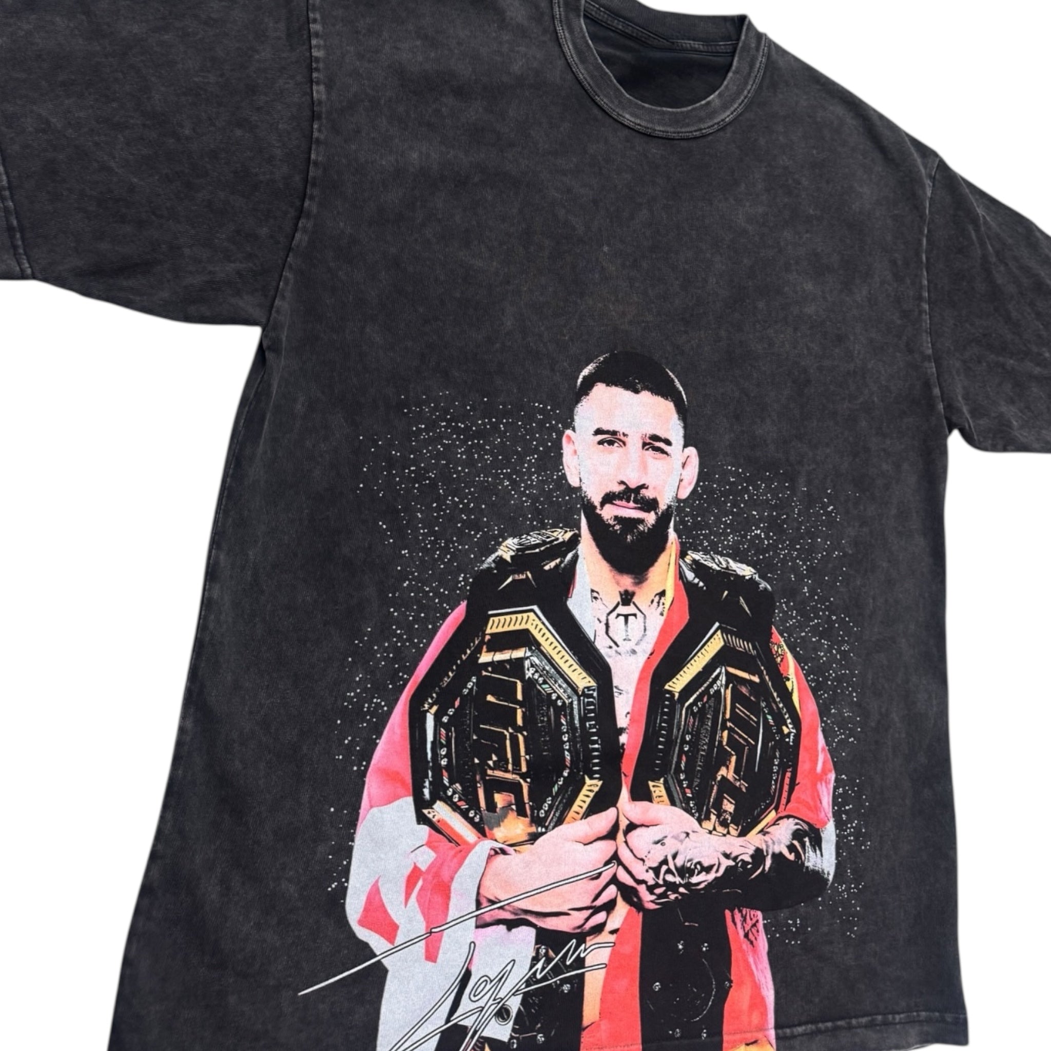 Ilia Topuria double champ tee